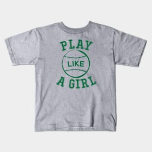 Play like a girl Kids T-Shirt